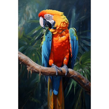 Macaw Painting